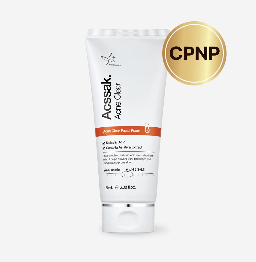Akssak Low-pH Acne Foam Cleanser