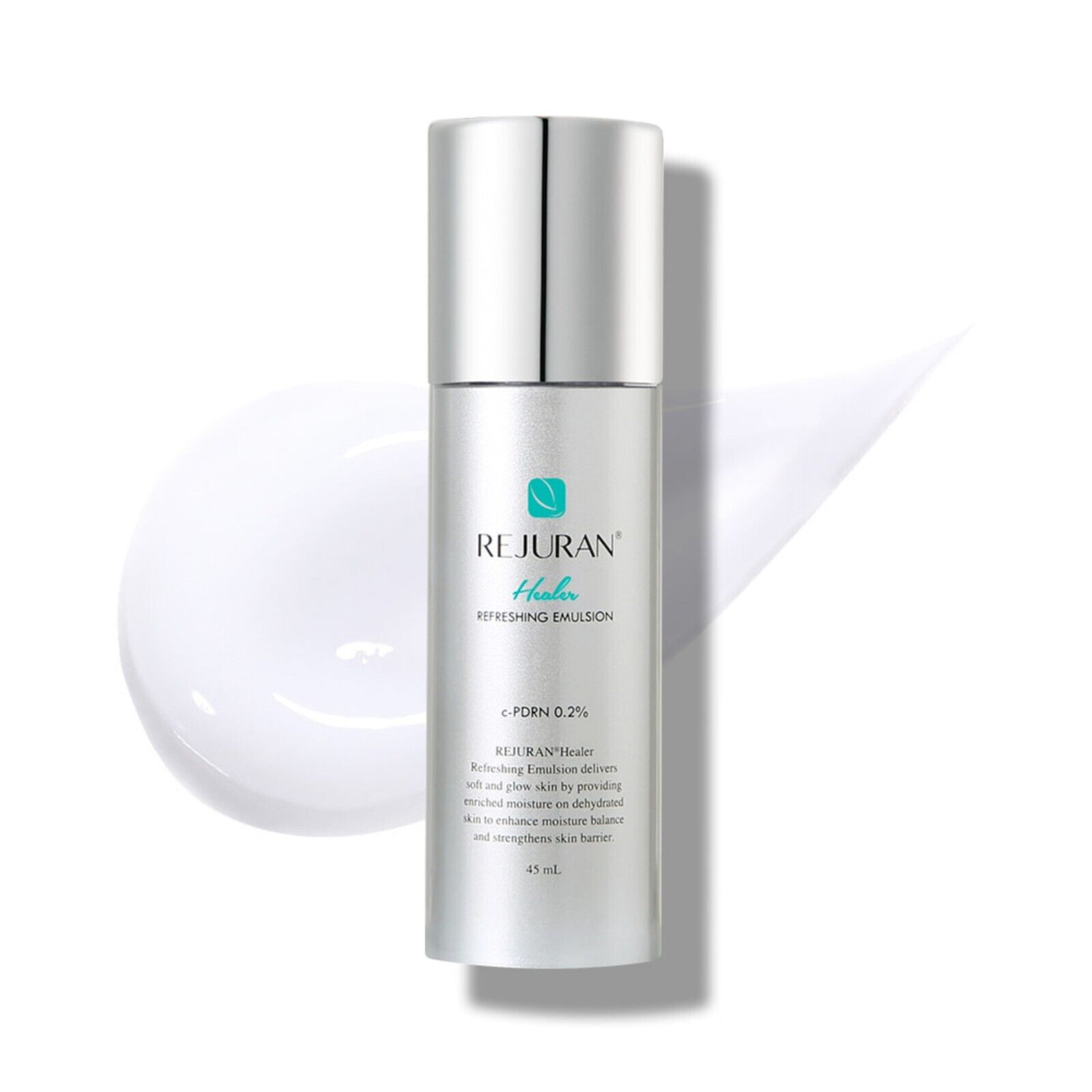 Rejuran Healer Refreshing Emulsion, 45 mL bottle