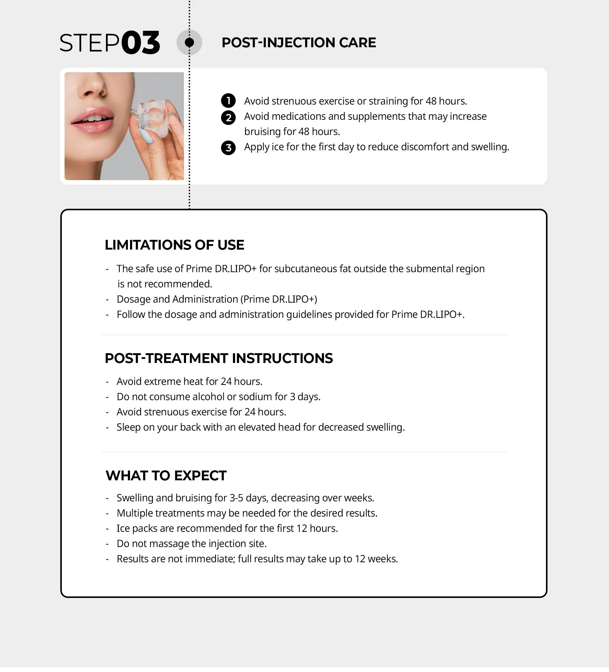 Prime Dr.Lipo+ · product information