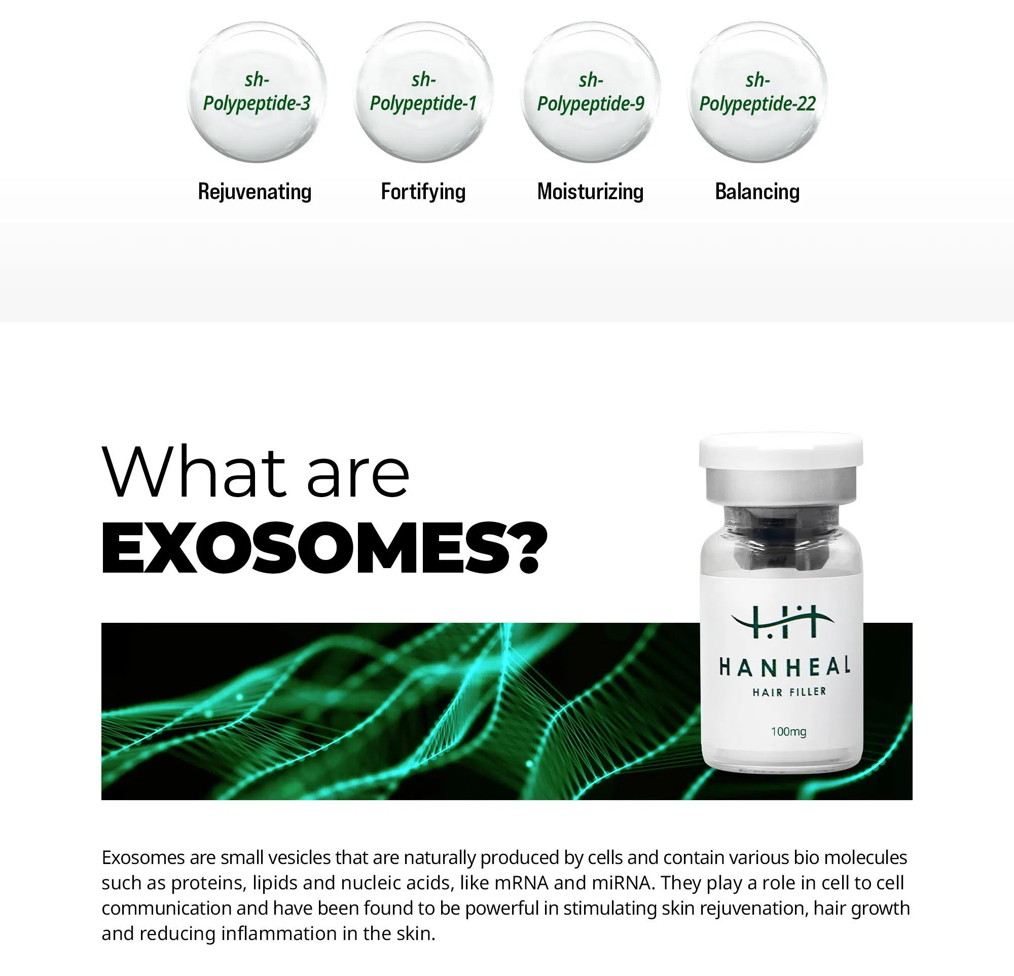 Hanheal Exosome Hair Filler · product information
