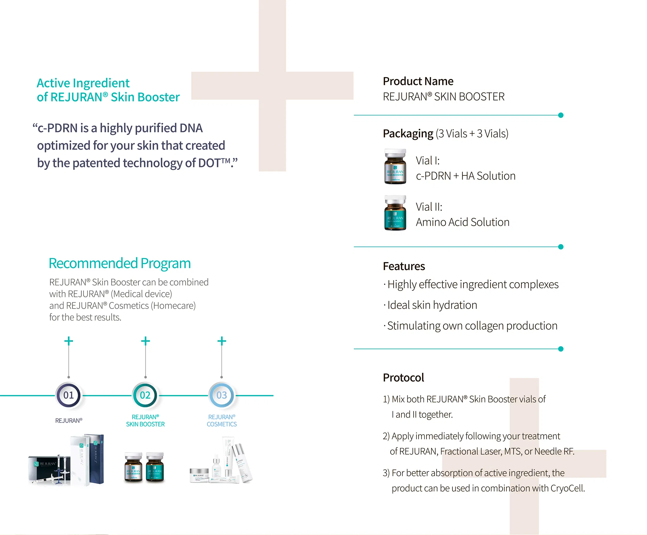Rejuran Skin Booster · product information