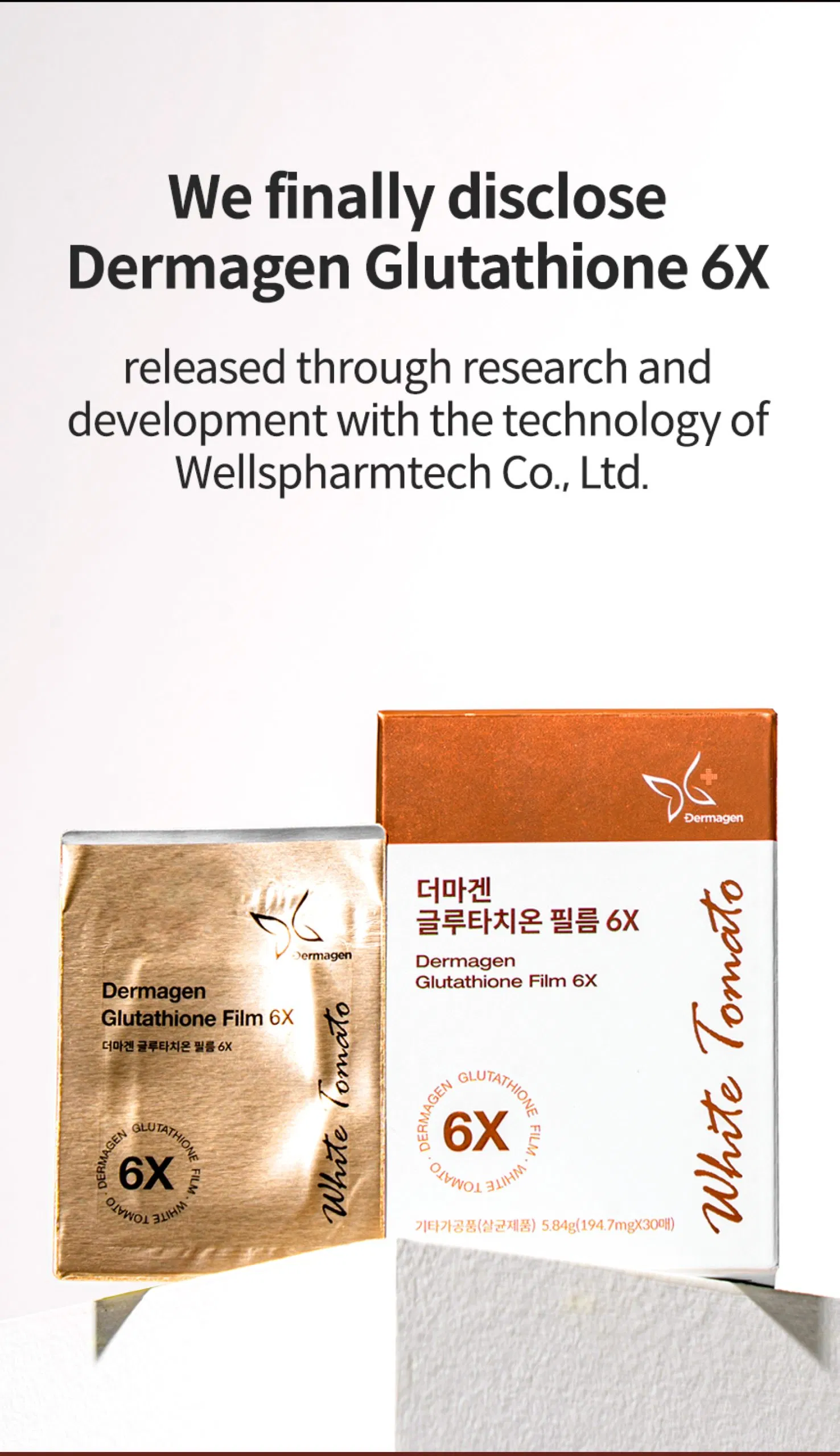 Dermagen Glutathione Film 6X · product information