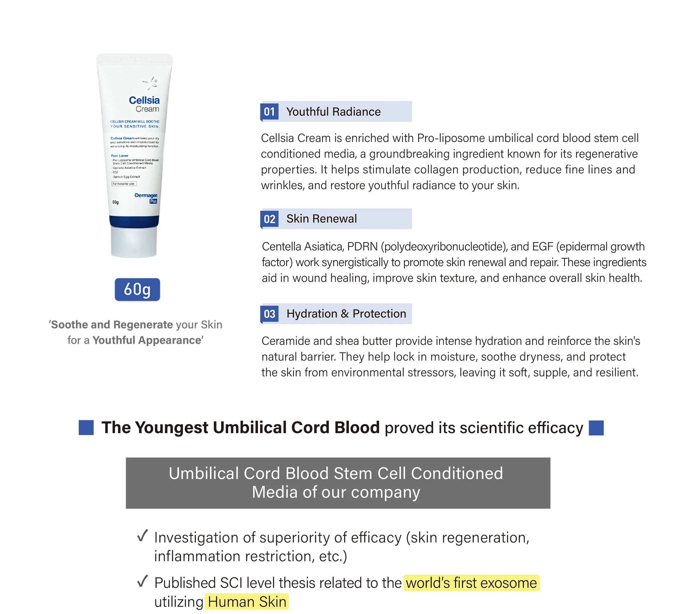 Cellsia Cream · product information