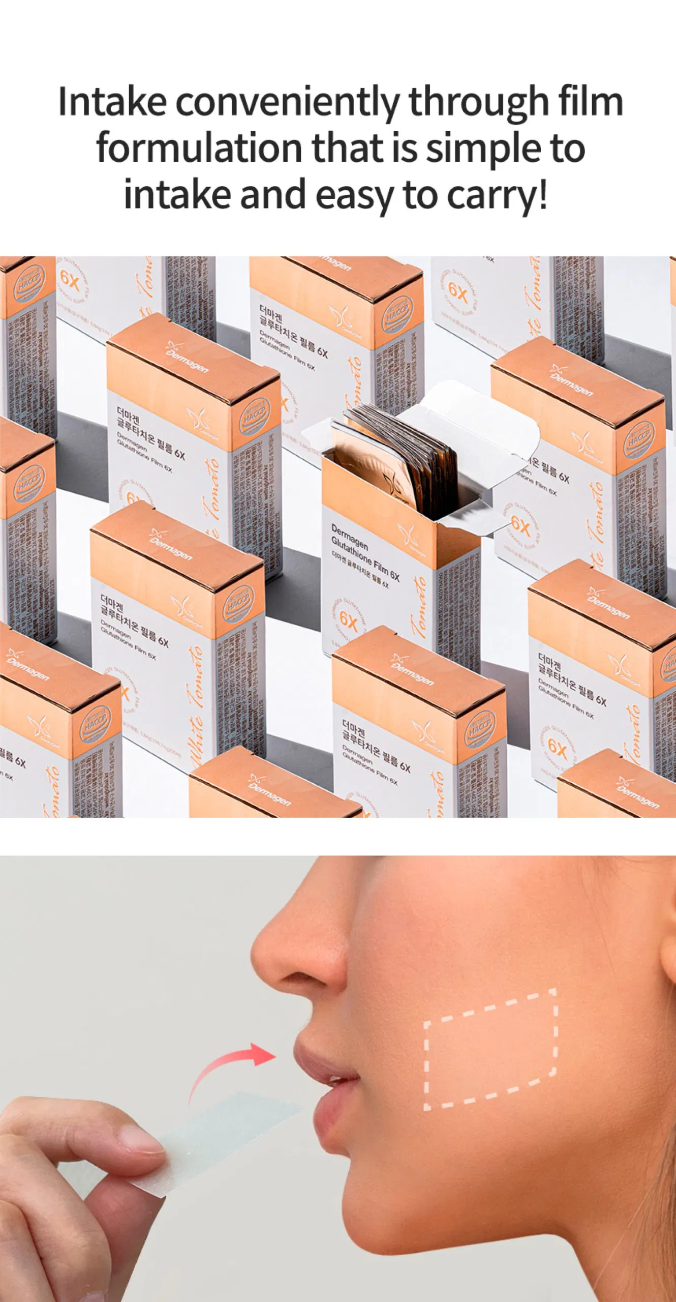 Dermagen Glutathione Film 6X · product information