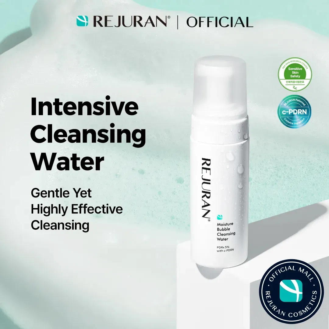 Rejuran Moisture Bubble Cleansing Water · product information