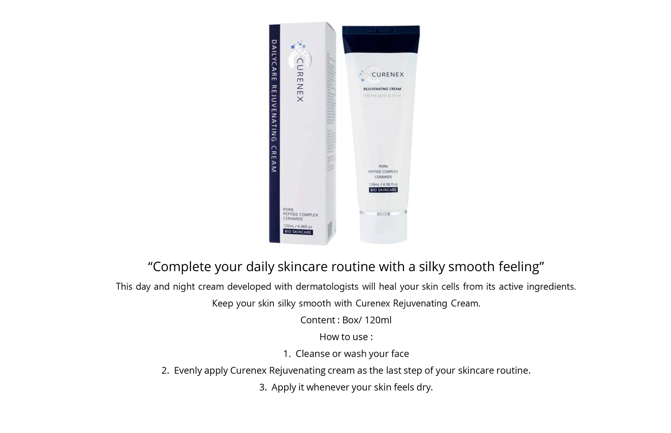 Curenex Daily Sheer Sunscreen · product information