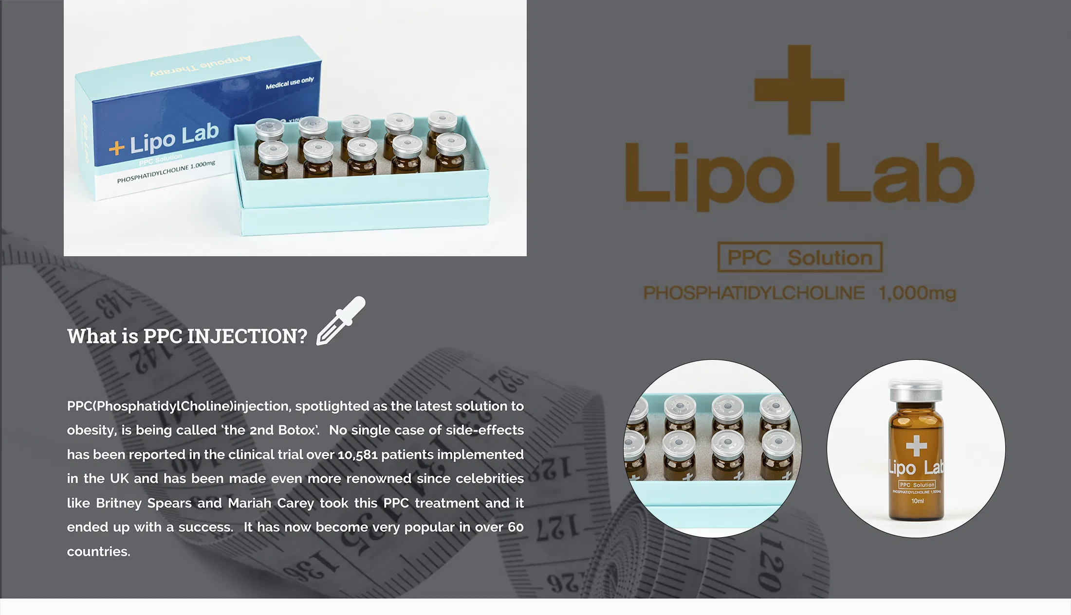 Lipo Lab PPC Solution · product information