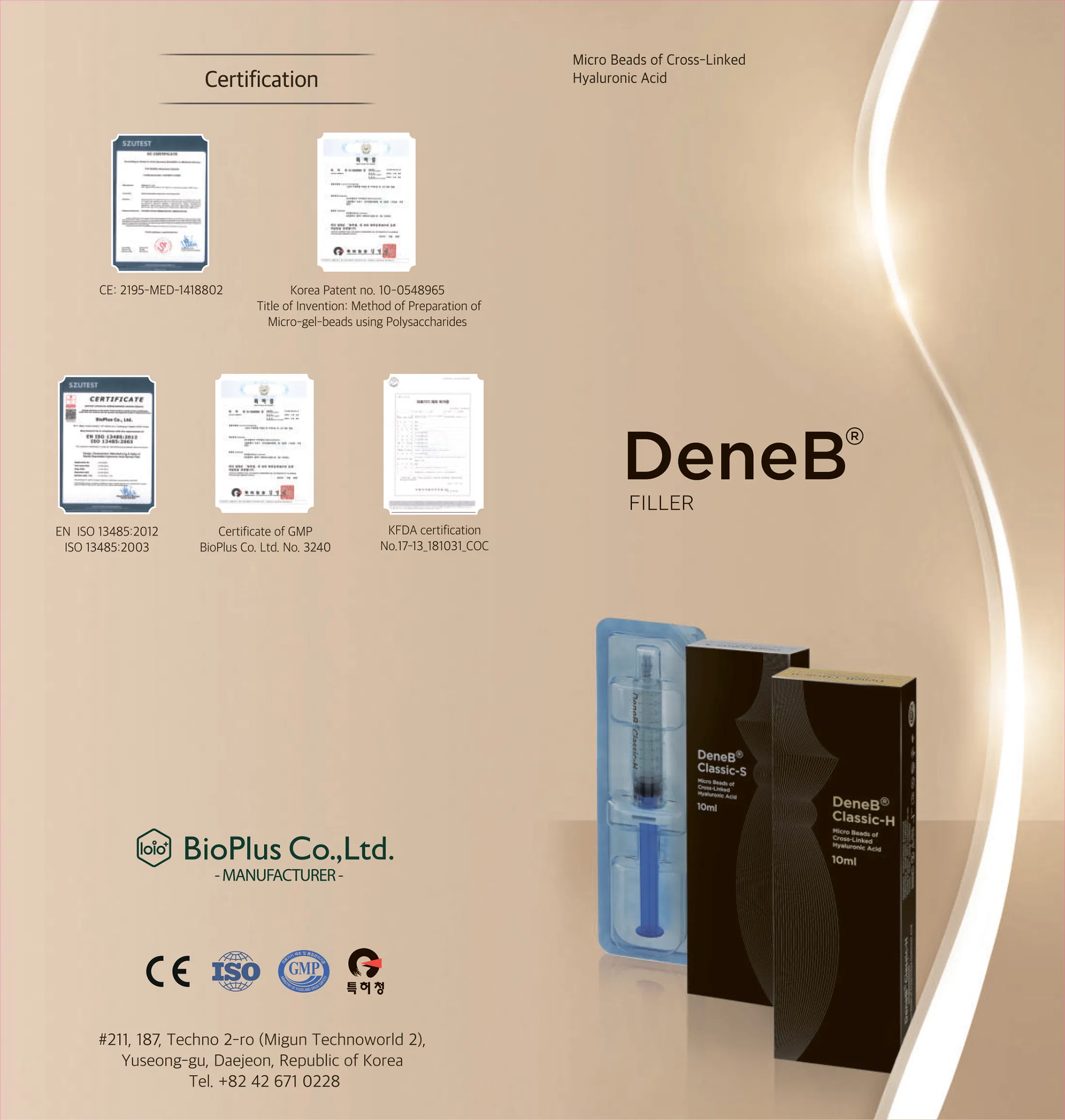 DeneB Classic-H · product information