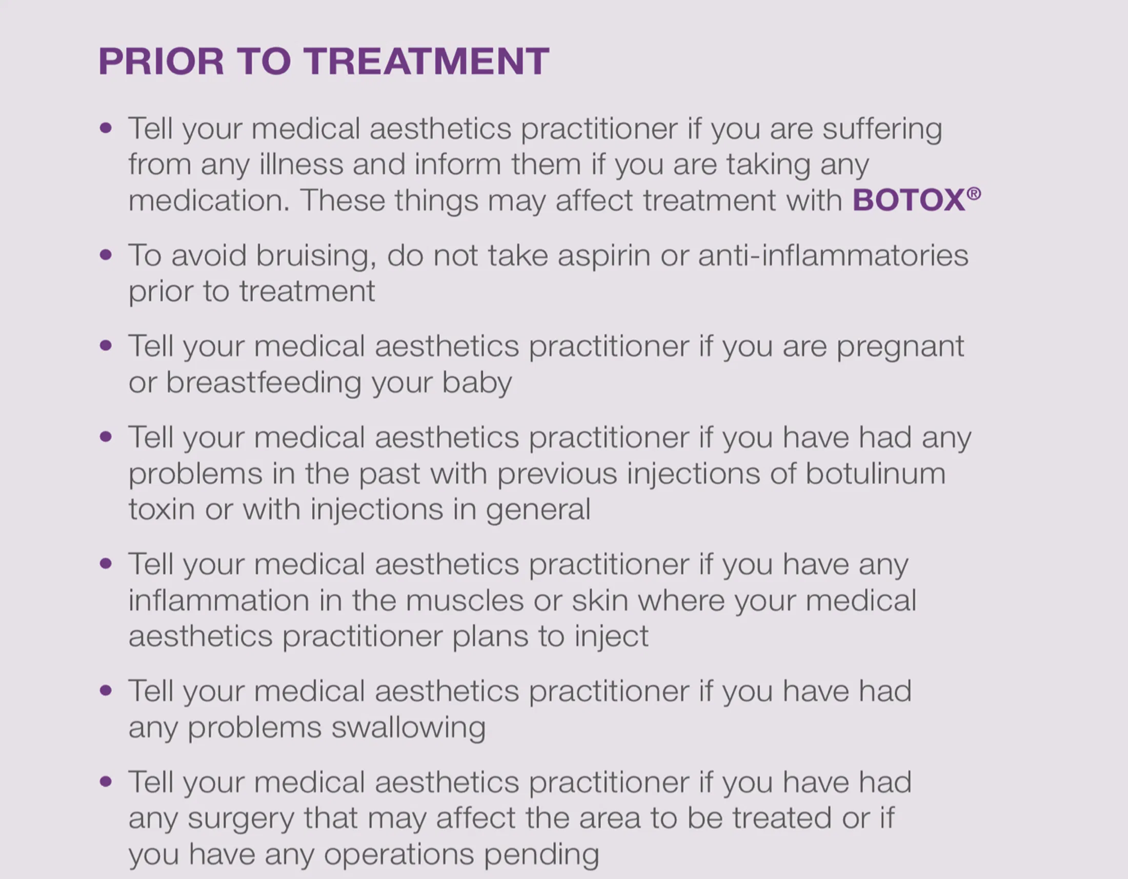 Botox 50 Units · product information