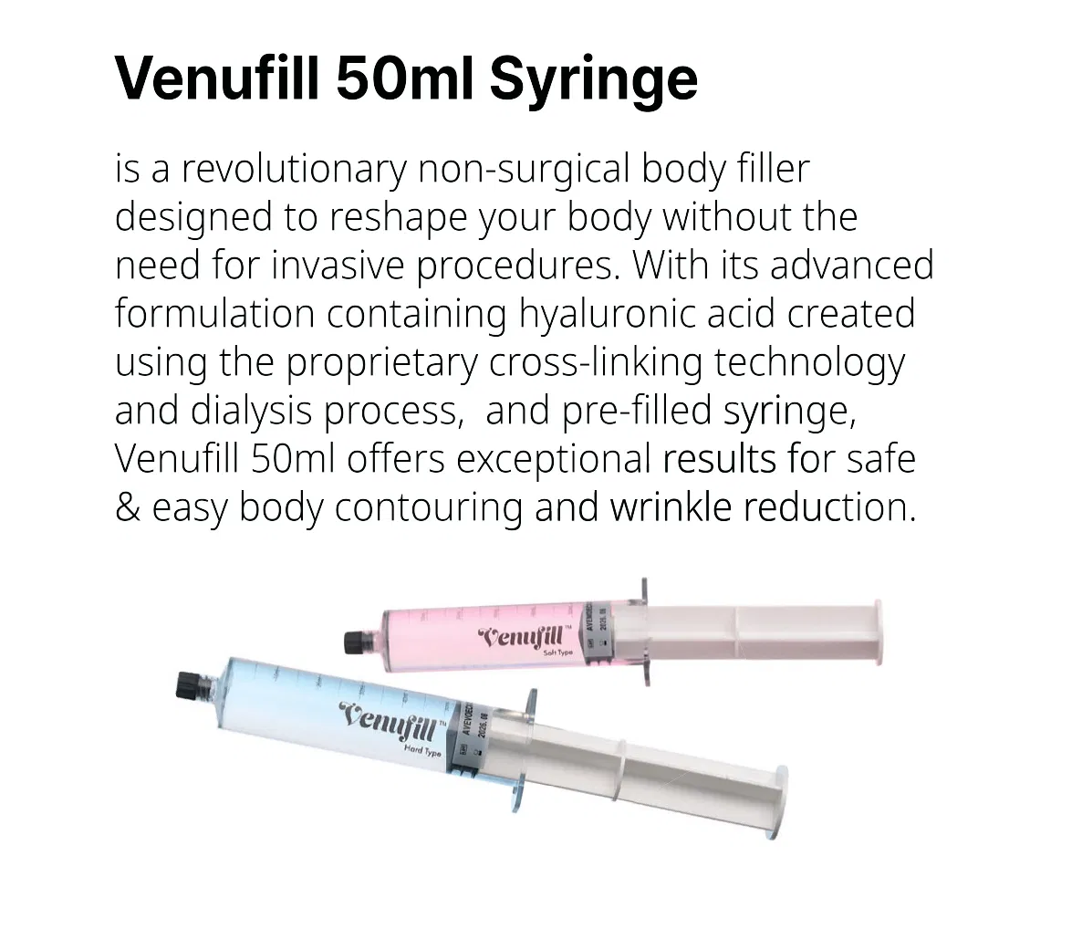 Venu Fill Body Filler Hard Type · product information