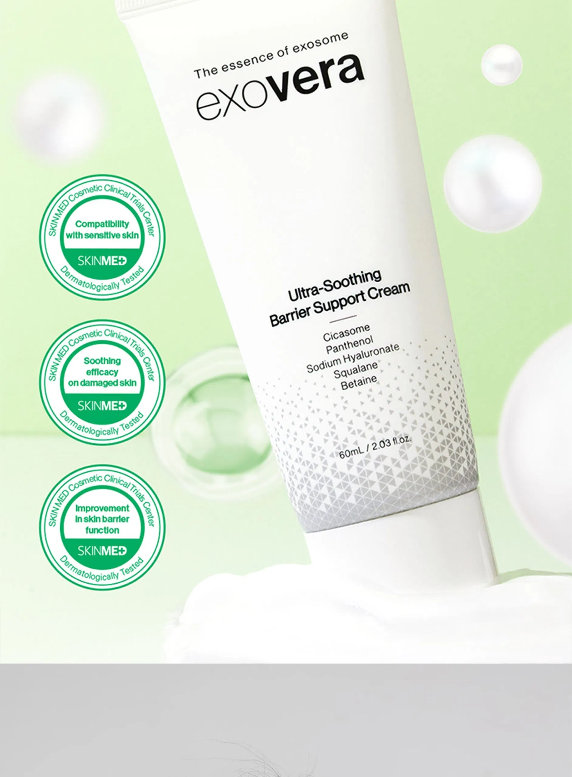 Exovera Ultra-Soothing Barrier Support Cream 200 mL · product information