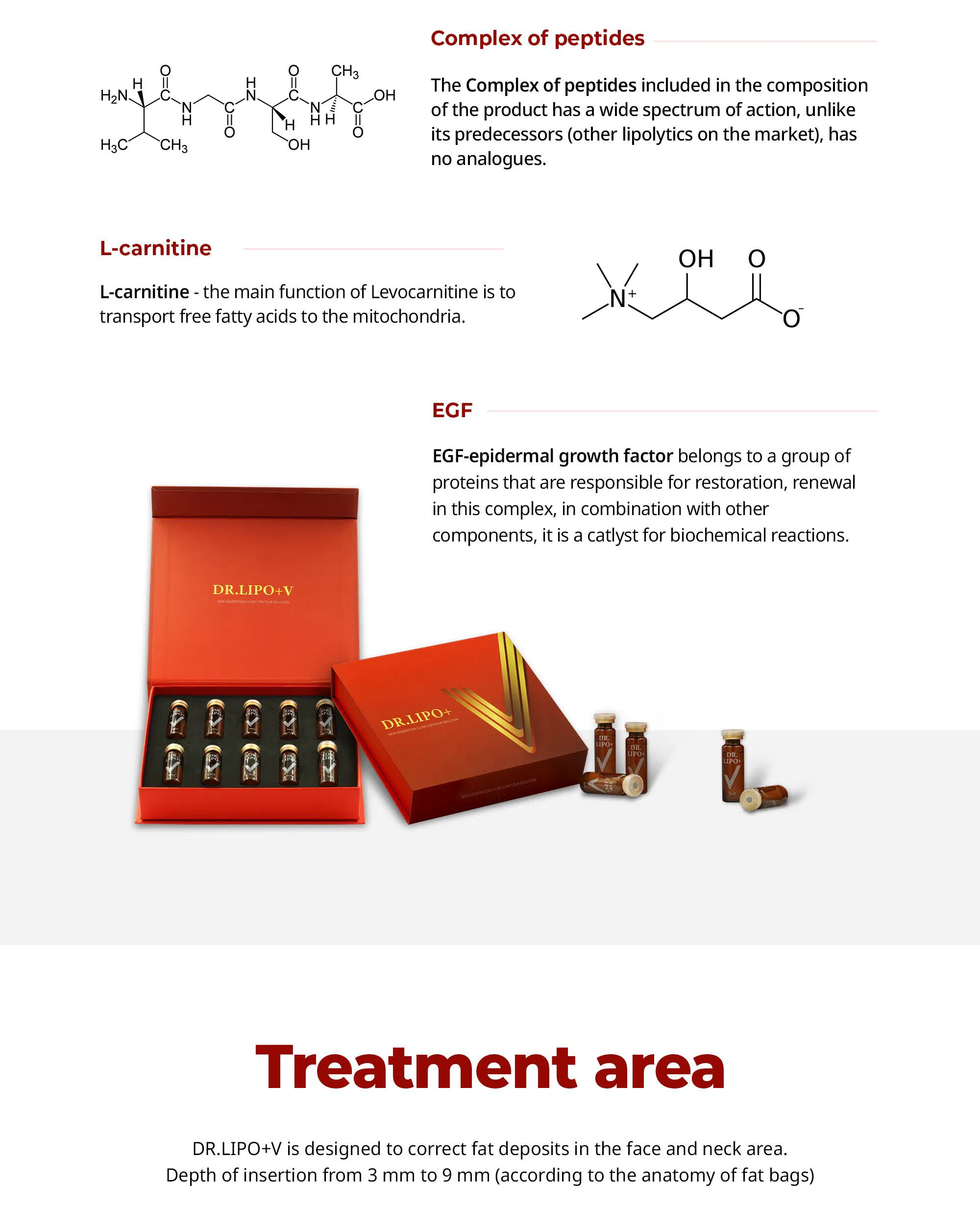 Dr. Lipo+ V (Face) · product information