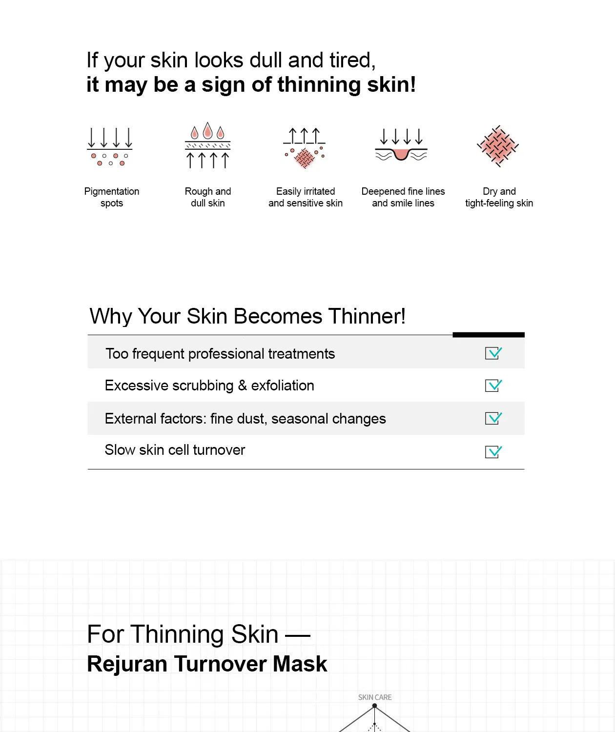 Rejuran Turnover Mask · product information