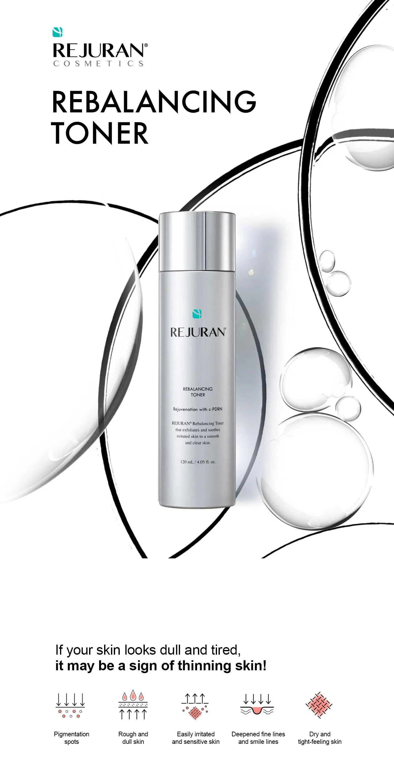 Rejuran Rebalancing Toner · product information
