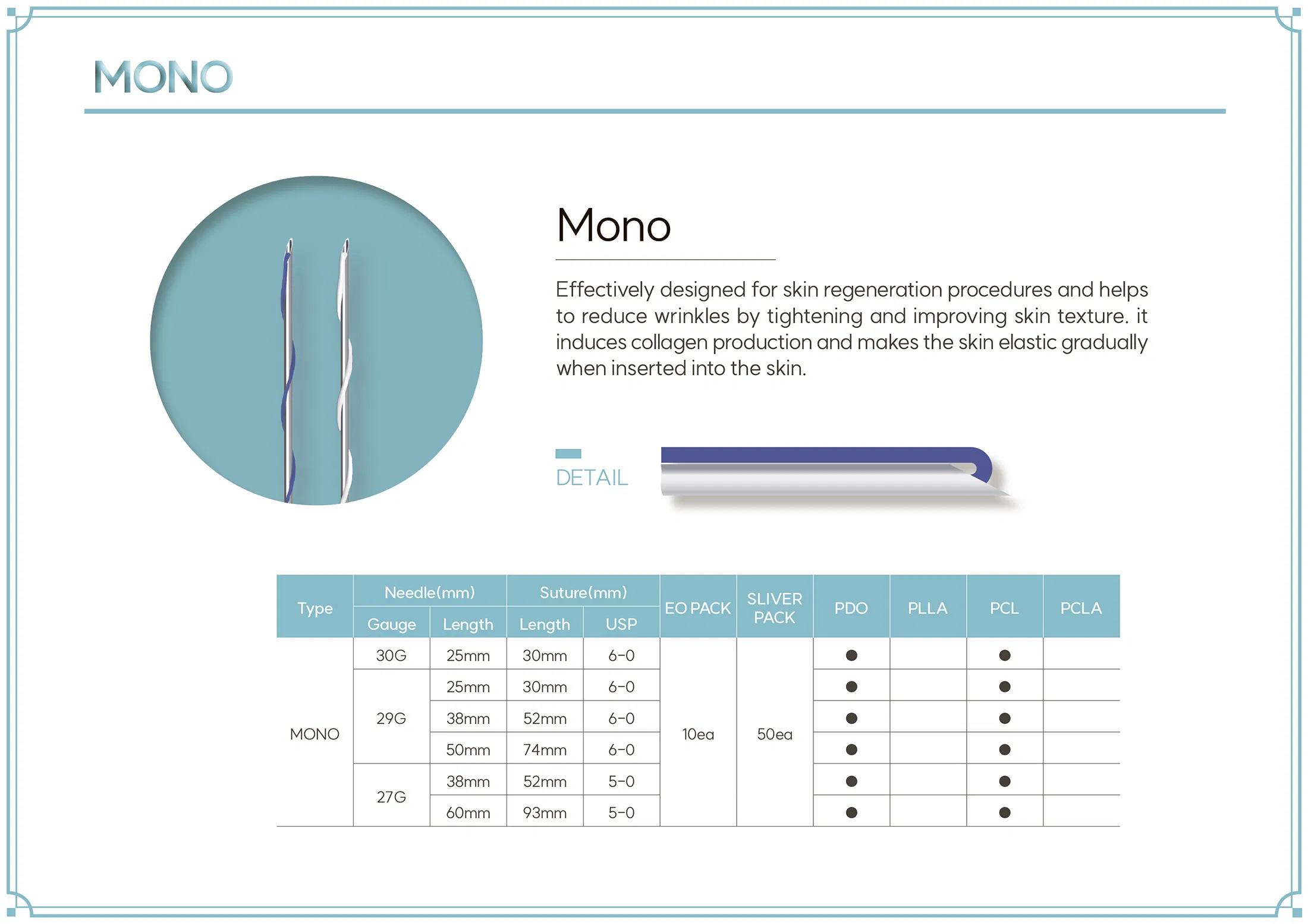 Everline Mono PCL · product information