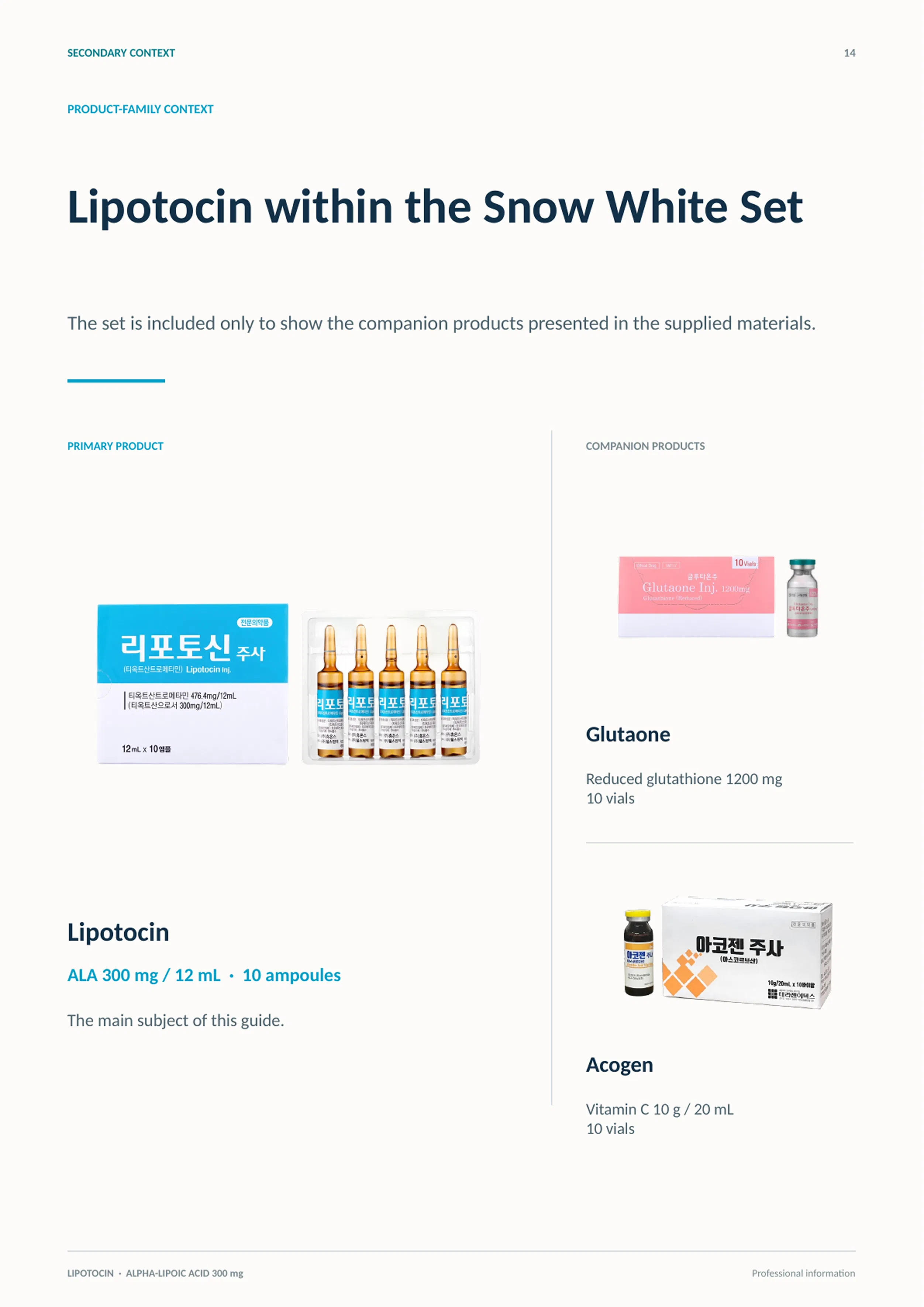Lipotocin Inj. 300mg · product information