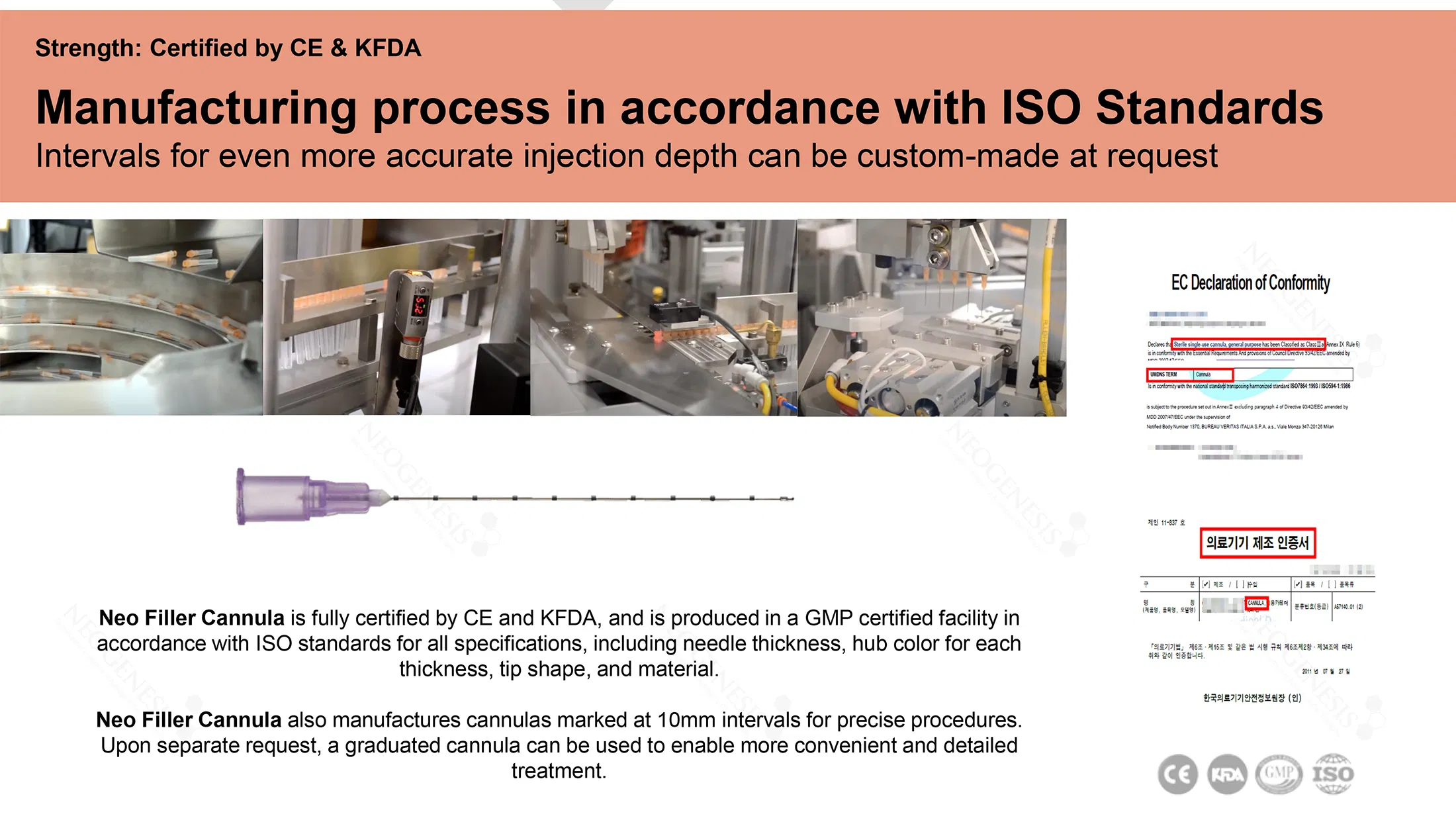 Neo Filler Cannula 14G · product information