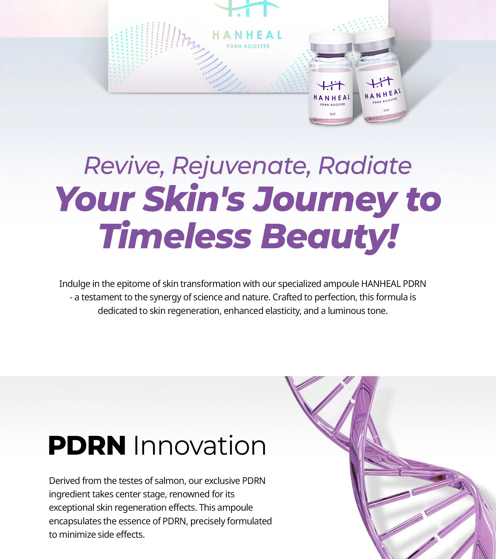 Hanheal PDRN Booster · product information